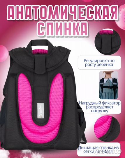 Рюкзак школьный для девочки 