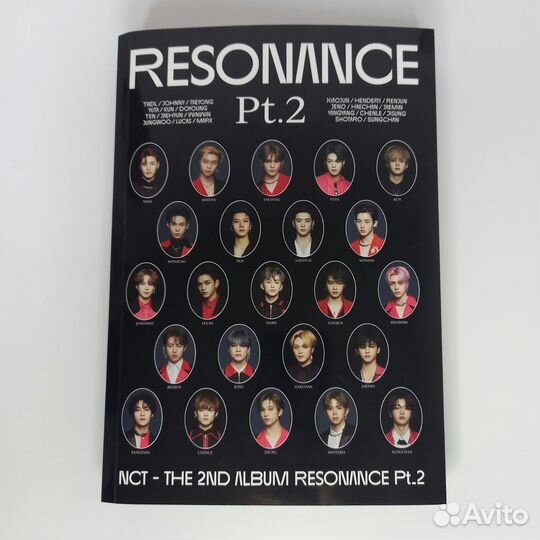 NCT 2020 Resonance pt. 2 Arrival ver. Black cover