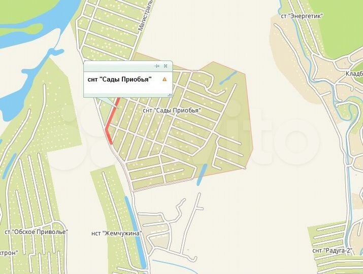 Участок 6 сот. (СНТ, ДНП)