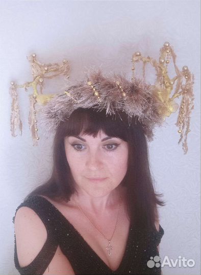 Венок-корона для мероприятий и фотосессий