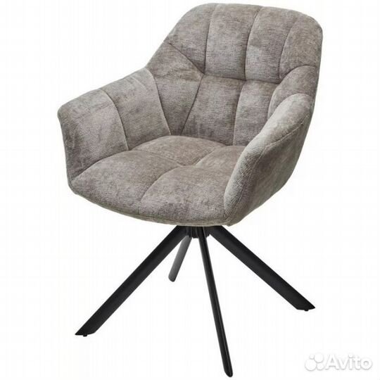 Стул arva 180 град. поворот. Латте/Черный