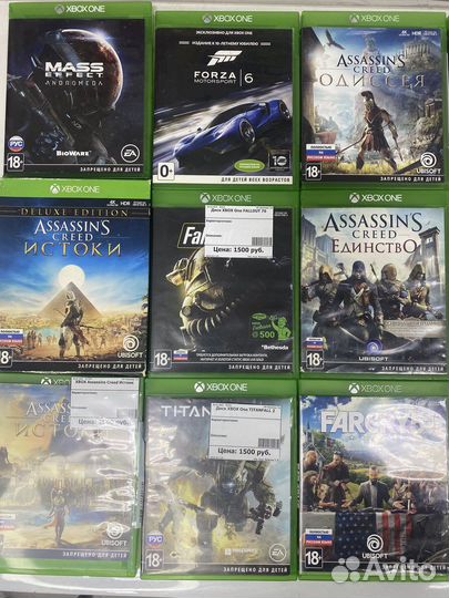 Игры для xbox One