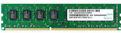 4Gb 1600MHz Apacer AU04GFA60catbgc DDR3 1600 dimm