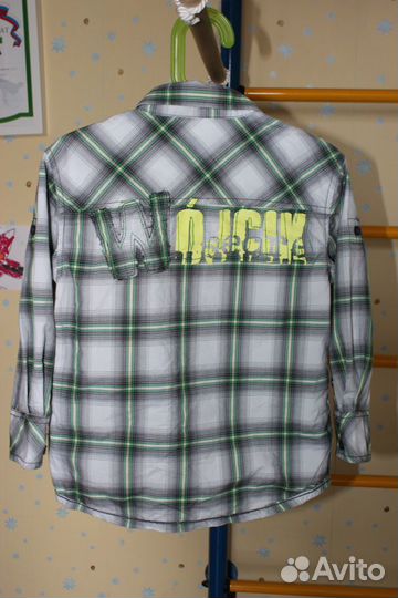 Рубашки на мальчика р.104-р.122