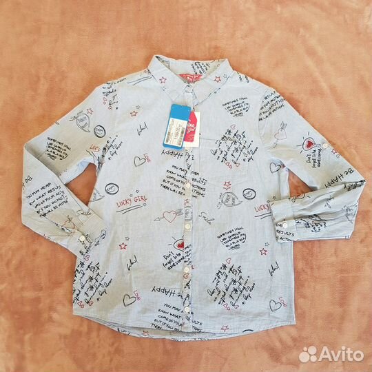 Детские рубашки 158/164