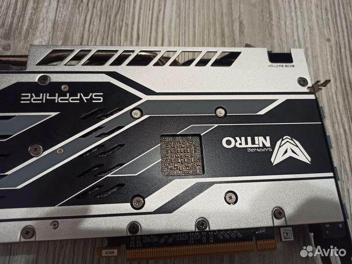 Видеокарта rx 570 8gb nitro пломба