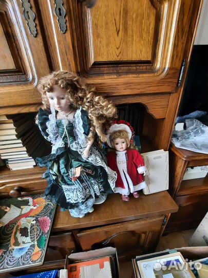Куклы фарфоровые коллекционные неновые
