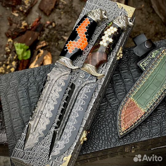 Нож из ламинированной стали
