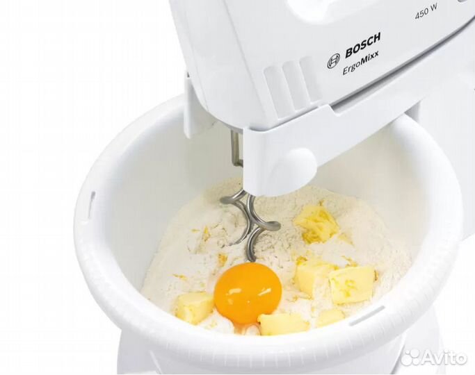 Стационарный миксер Bosch ErgoMixx MFQ36460, белый