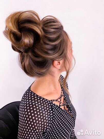 Причёски, свадебные образы, укладки