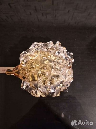 Ваза для цветов зеленое стекло,для фруктов СССР