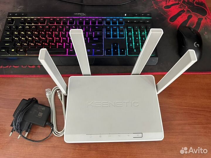 Роутер Keenetic Giga KN-1011 WiFi6 AX1800 гарантия