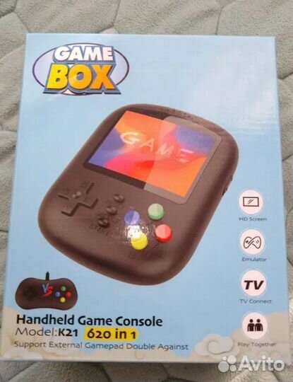 Приставка портативная игры Dendy и другие. Новая