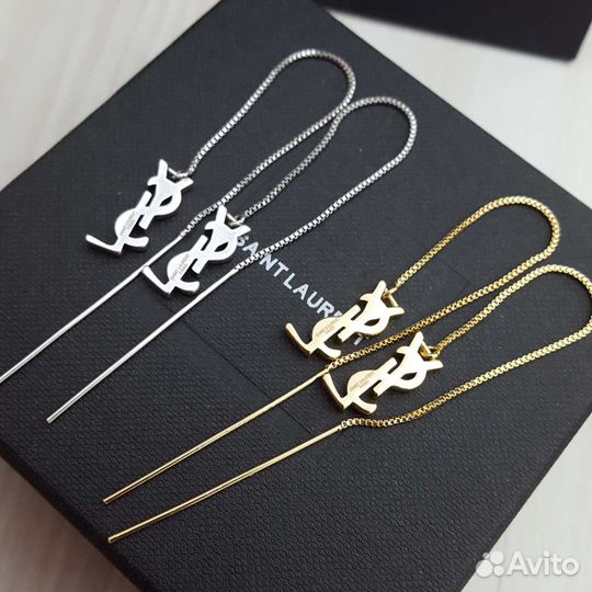 Серьги YSL Saint Laurent