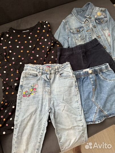 Пакет вещей для девочки 122-128