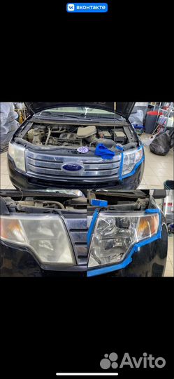 Полировка фар