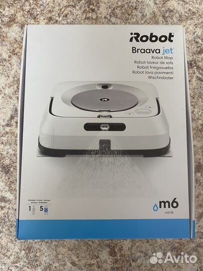 Робот пылесос irobot braava jet m6
