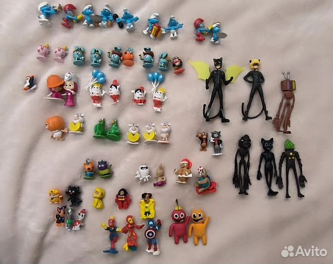 Игрушки с шоколадных яиц