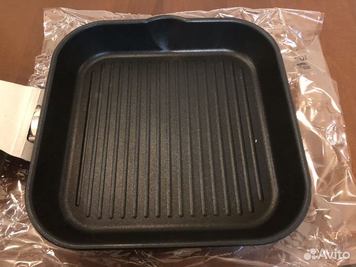 Сковорода-гриль квадратный Stovmon Италия 24 см