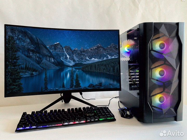 Игровой Пк I7 GTX 1660 Полный Комплект гарантия