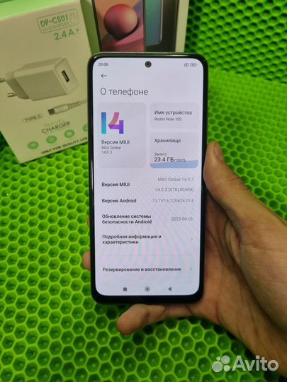 Xiaomi Redmi Note 10S, 8/128 ГБ