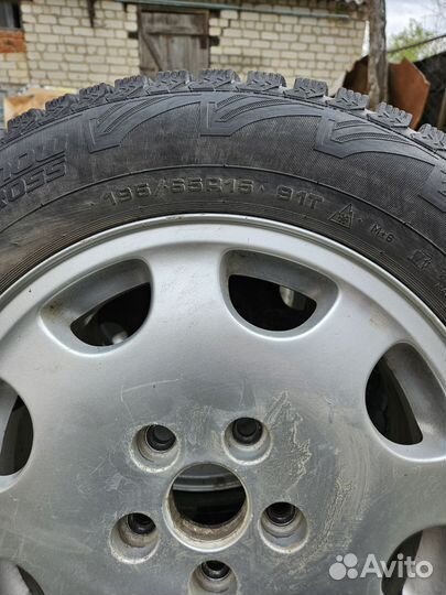 Зимняя резина с дисками r15