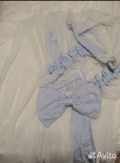 Бортики +балдахин и держатель для него