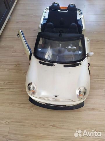 Электромобиль mini cooper для кукол