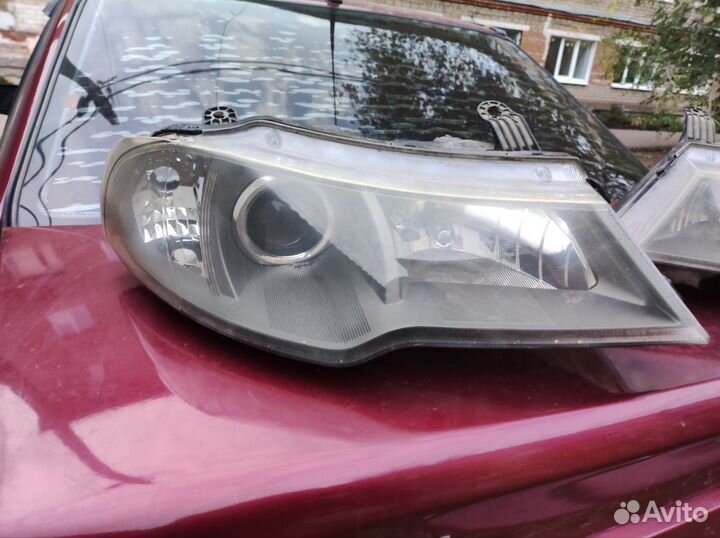 Передние фары на daewoo nexia n150