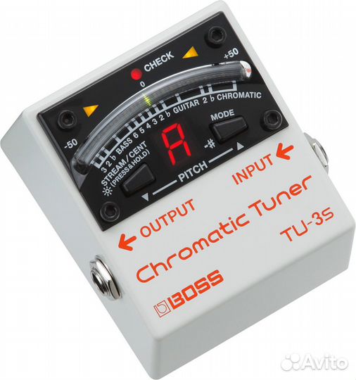 Педаль гитарная Тюнер Boss TU-3S