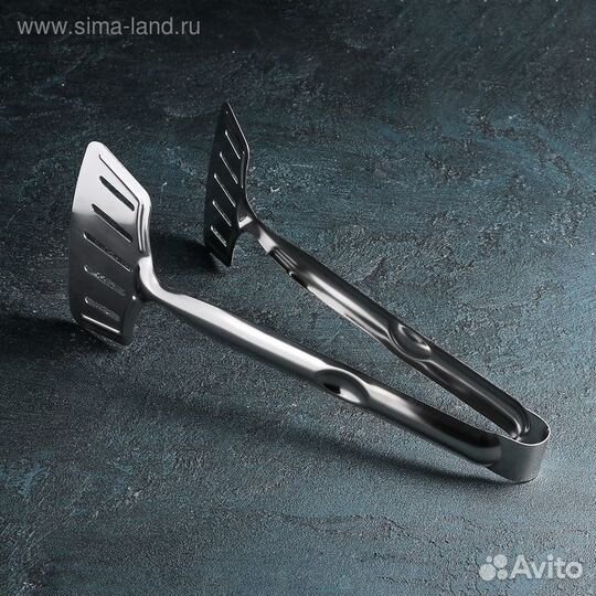 Щипцы кухонные Доляна «Маэстро», 27,5 см, нержавею