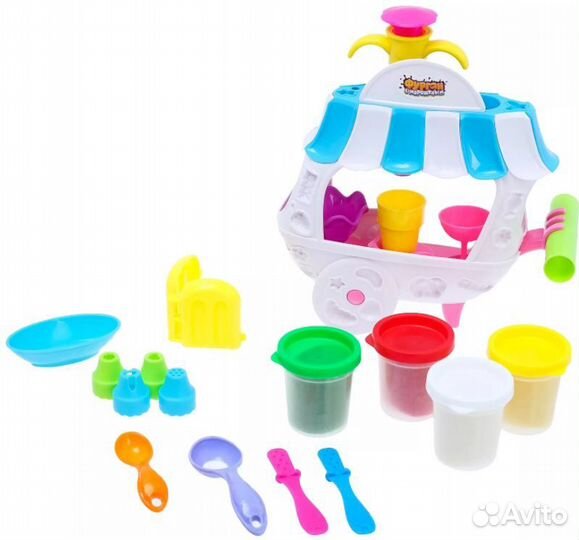 Набор пластилина Фургон с мороженым