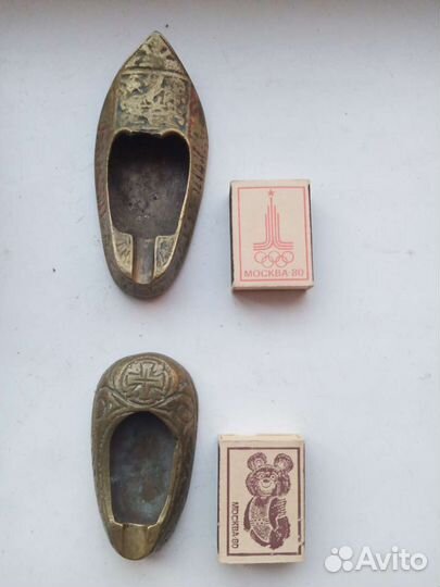 Пепельница Латунь Индия