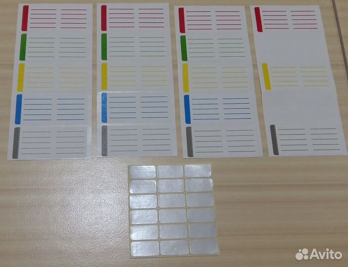 Наклейки для видеокассет