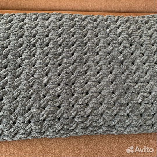 Пледы, шарфы, пинетки из Alize Puffy