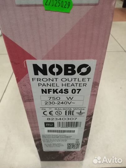 Конвектор / обогреватель nobo Viking nfk4s07