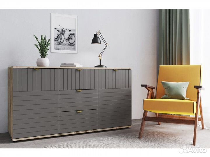 Тумба Монблан-2 Line Grafit