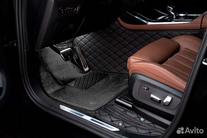 3D Коврики Haval Салон Багажник из Экокожи