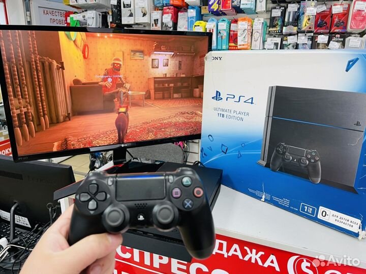 Sony PlayStation 4 (прошитая)