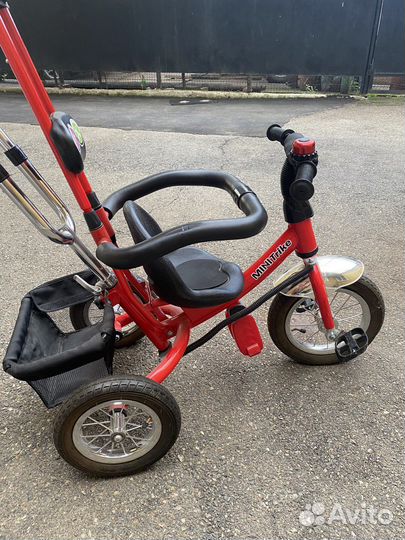 Mini trike велосипед 3-х колесный с ручкой