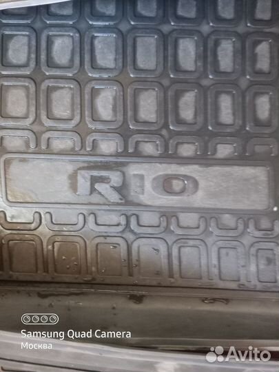 Автомобильные коврики. киа рио Х. оригинал