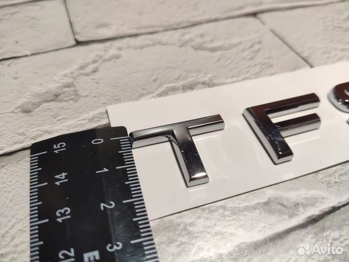 Шильдик tfsi на багажник Audi
