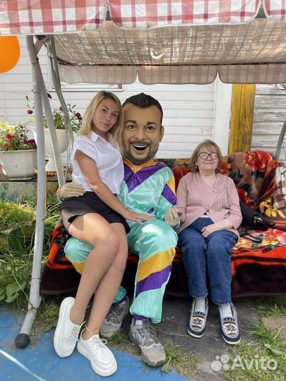 Ростовая кукла Сергей Жуков (Руки вверх)