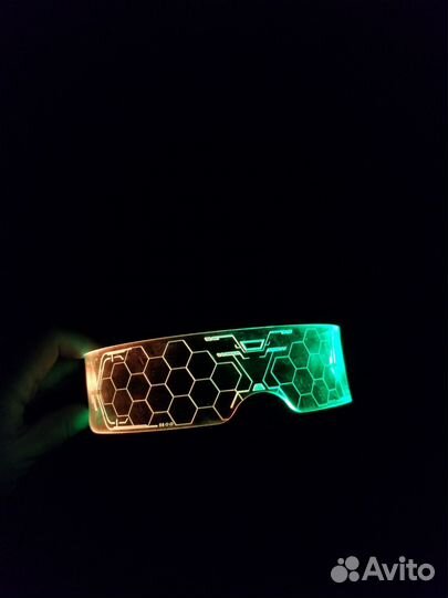LED очки