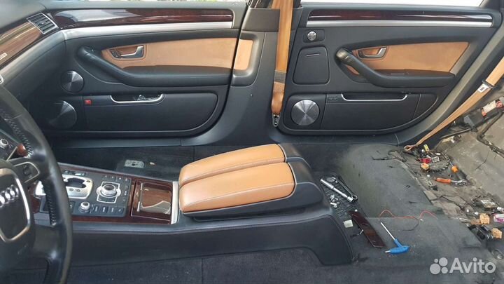 Комплект накладок дерево+алюминий от audi a8 d3
