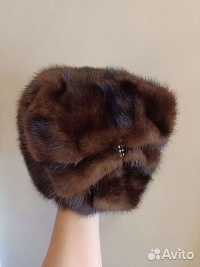 Шапка женская норковая 