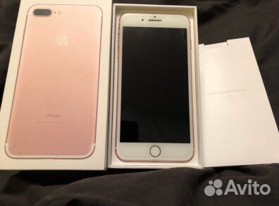 iPhone 7 plus 32 gb rose gold