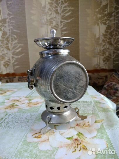 Сувенирный самовар бочка