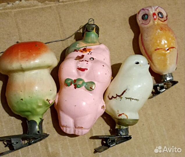 Елочные игрушки СССР