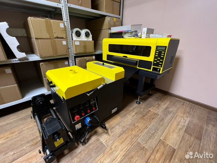 DTF принтер 400D+400H желтый